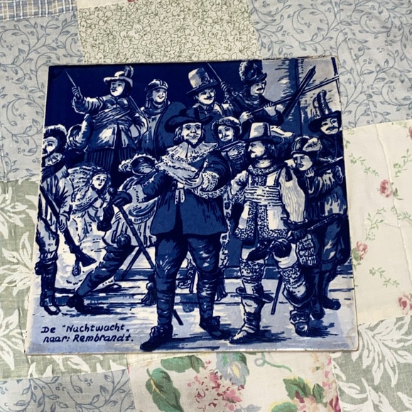 Delft Ceramic Tile Rembrandt - Picture 4 of 7